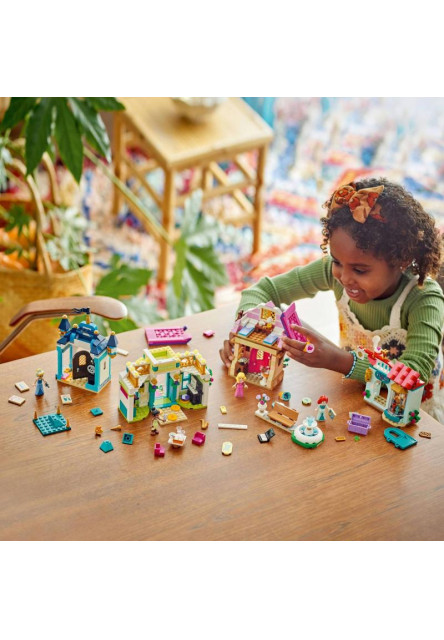 Disney princezná a jej dobrodružstvo na trhu