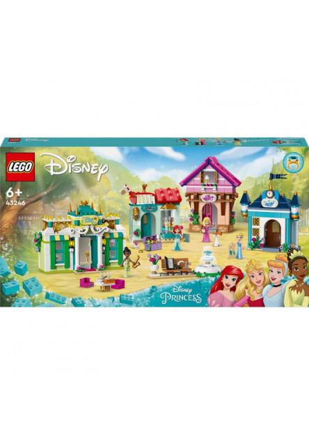 Disney princezná a jej dobrodružstvo na trhu