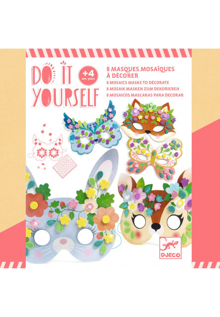 DIY Vyrob si sám Zvieracie škrabošky