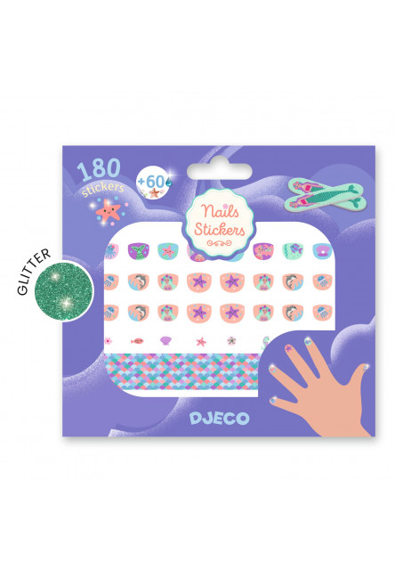 Nálepky na nechty Podmorský svet