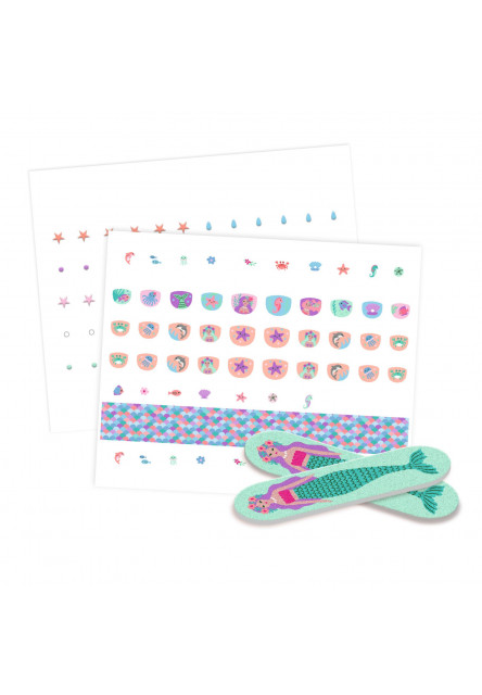 Nálepky na nechty Podmorský svet