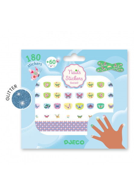 Nálepky na nechty Motýle