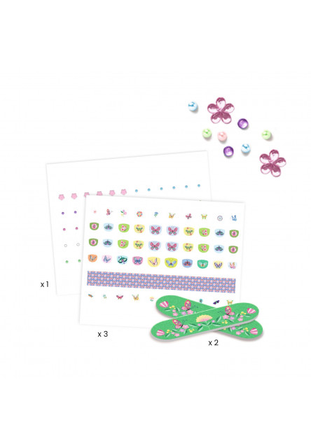 Nálepky na nechty Motýle