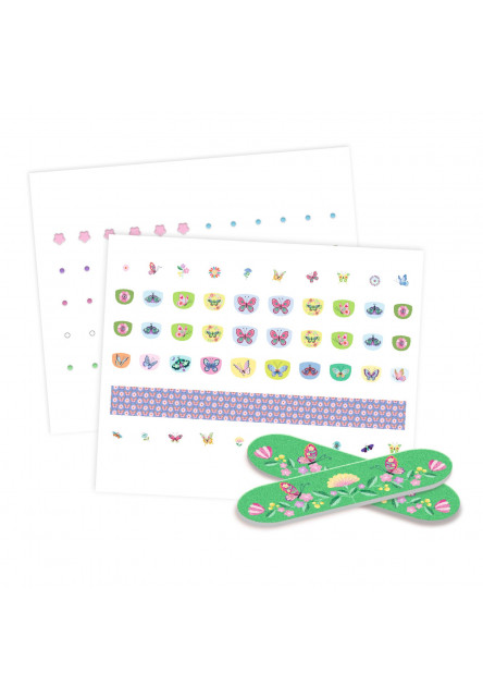 Nálepky na nechty Motýle