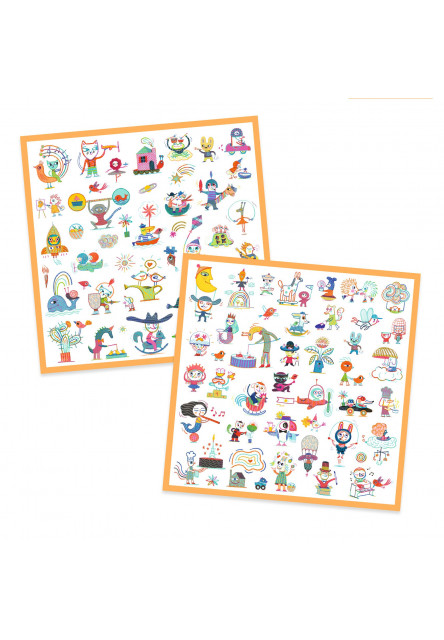 Samolepky Svet Djeco 160 ks