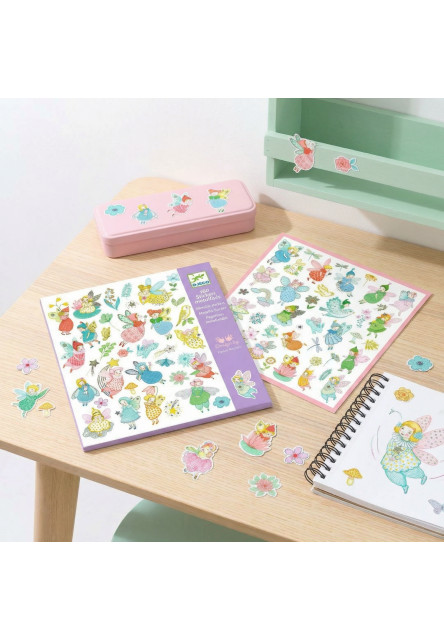 Samolepky Trblietavé víly 160 ks