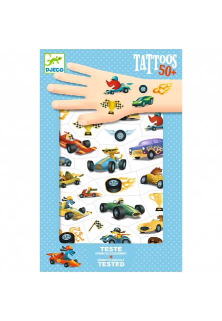 Tetovanie Pretekárske autá