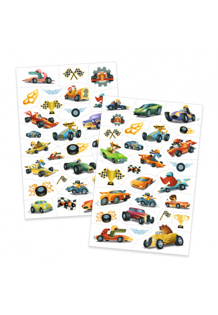 Tetovanie Pretekárske autá