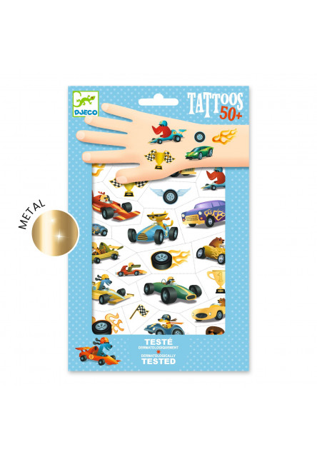 Tetovanie Pretekárske autá