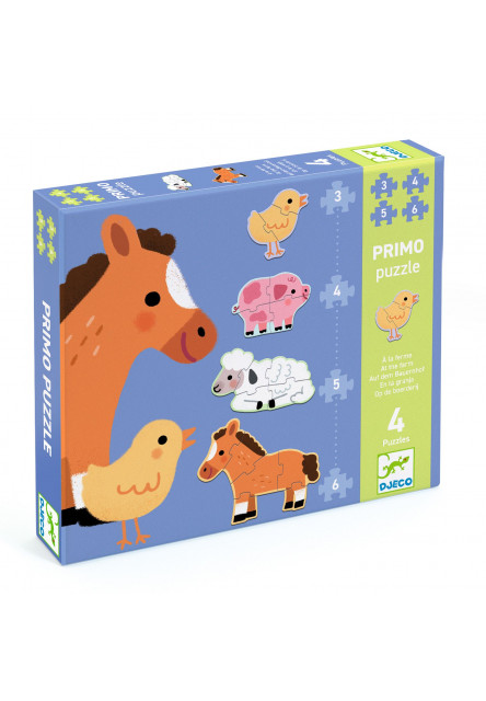 Prvé puzzle Na farme