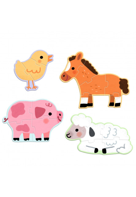 Prvé puzzle Na farme