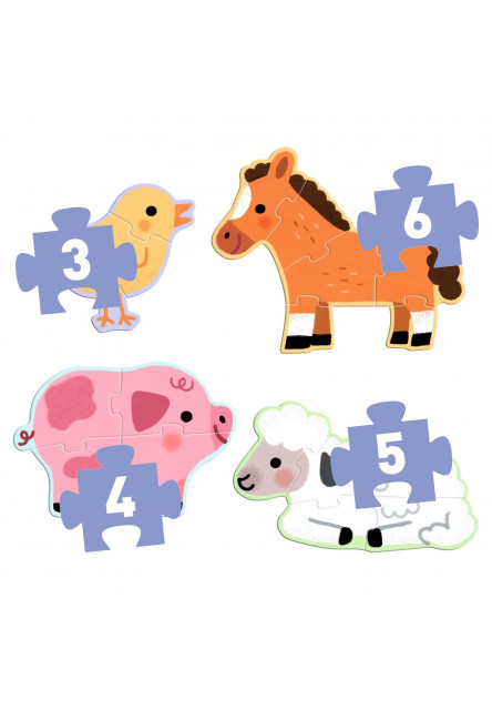 Prvé puzzle Na farme
