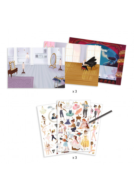 Tvorenie obtlačkami Malé baleríny