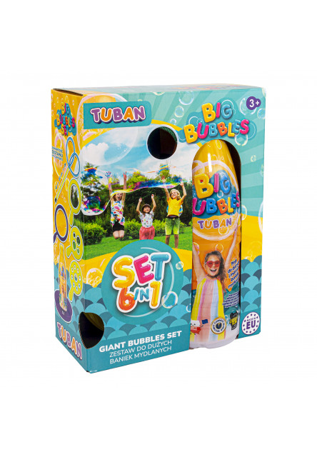 Sada na obrovské bubliny 6v1