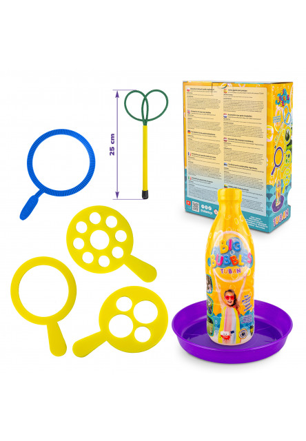 Sada na obrovské bubliny 6v1