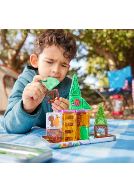 Magnetická stavebnica microMAGS Treehouse Travel Set 24 dielov