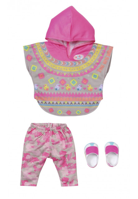 BABY born Súprava s pončom Deluxe, 43 cm