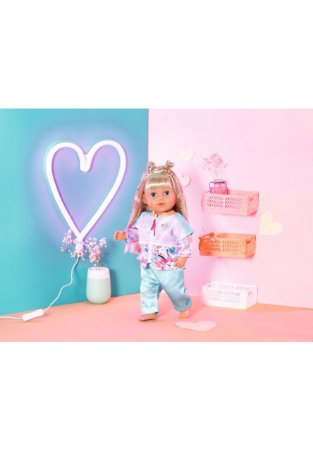 BABY born Oblečenie na voľný čas zelenomodré, 43 cm