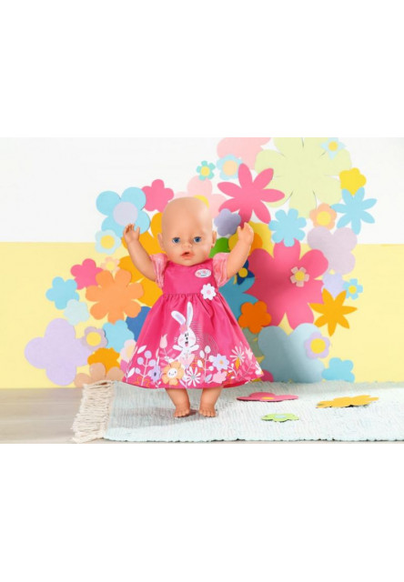 BABY born Šatôčky s kvietkami, 43 cm