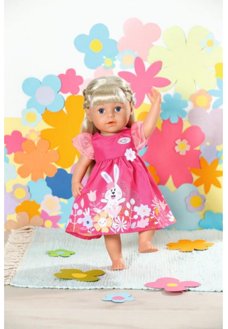 BABY born Šatôčky s kvietkami, 43 cm