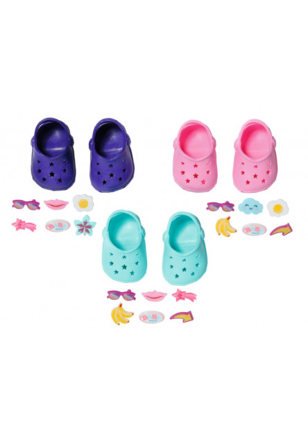 BABY born Gumové sandálky, 3 druhy, 43 cm