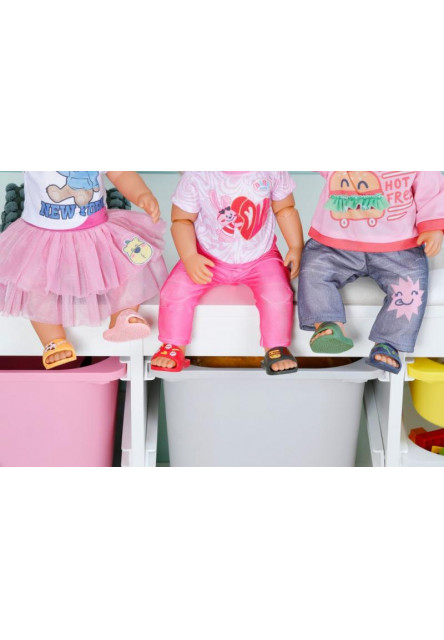 BABY born Šľapky, 3 druhy, 43 cm