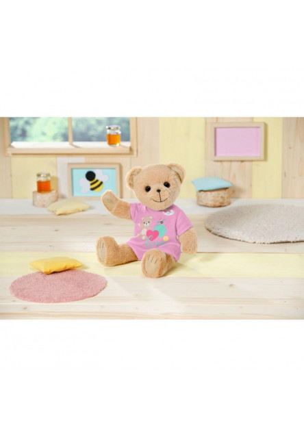 Medvedík BABY born, ružové oblečenie