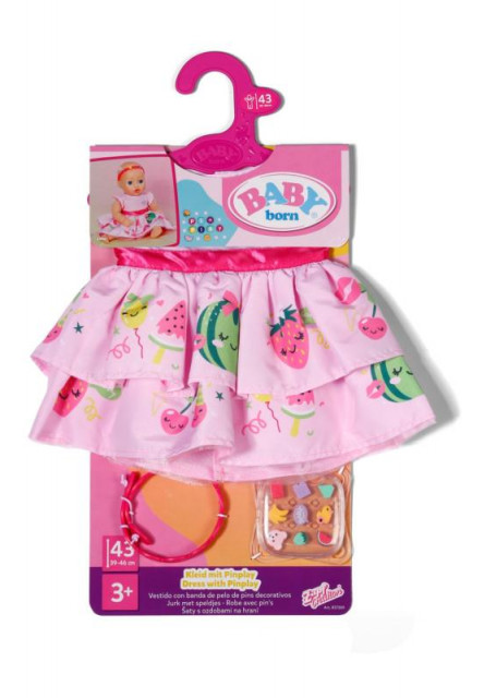 BABY born Oblečenie s čelenkou, 43 cm