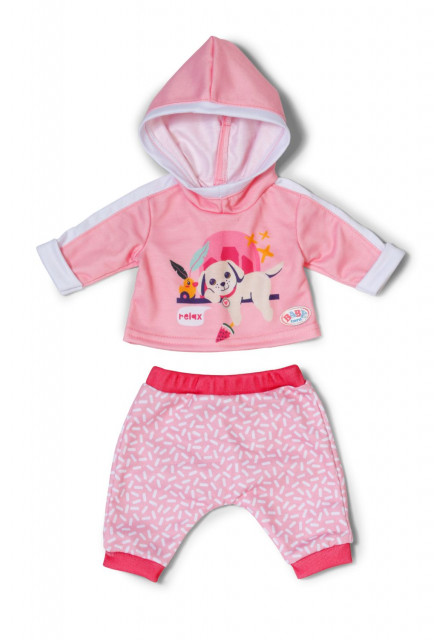 BABY born Teplákovka ružová, 43 cm