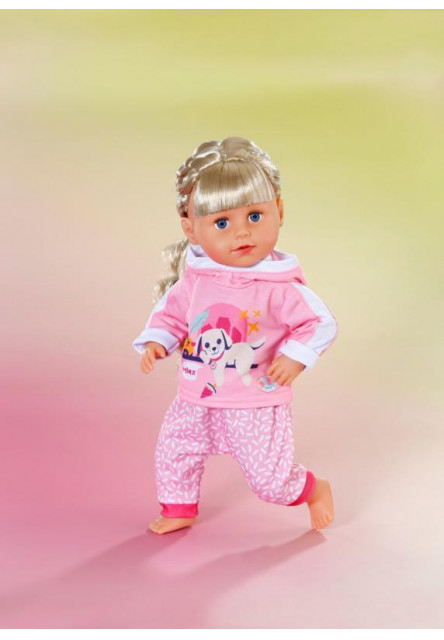 BABY born Teplákovka ružová, 43 cm