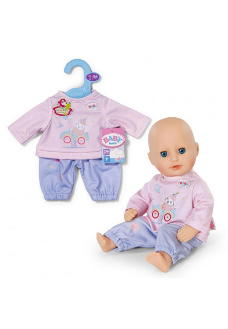 BABY born Teplákovka ružová, 36 cm