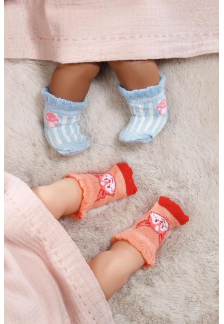 BABY born Ponožky pastelové (2 páry), 2 druhy, 43 cm
