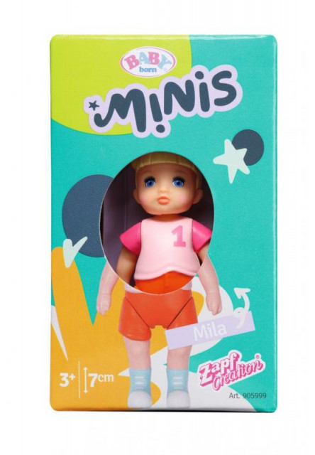 BABY born Minis Bábika - Súrodenci, 6 druhov
