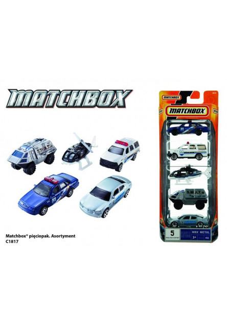 Matchbox Angličák 5ks