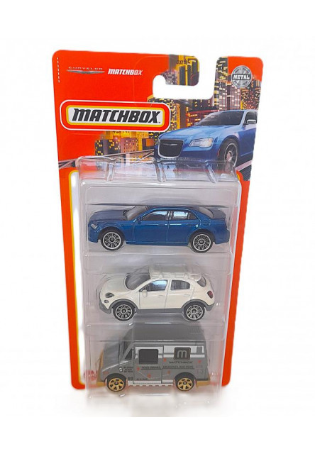 Matchbox 3ks angličák asst 