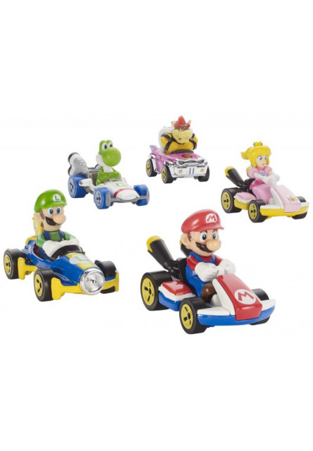 Hot Wheels MARIO KART angličák asst 