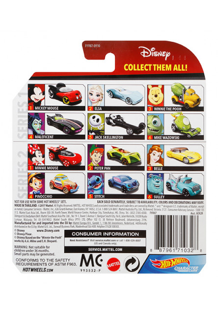 HW Angličák kultové postavy asst