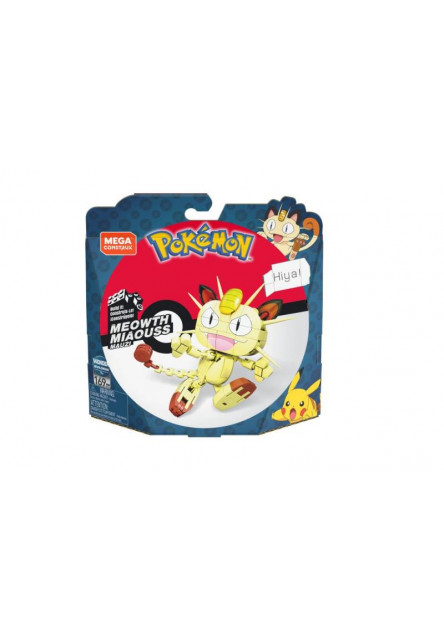 MEGA CONSTRUX POSTAV A VYSTAV SI POKÉMONA ASST