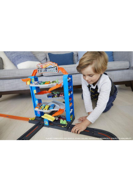 Hot Wheels City prenosná garáž 