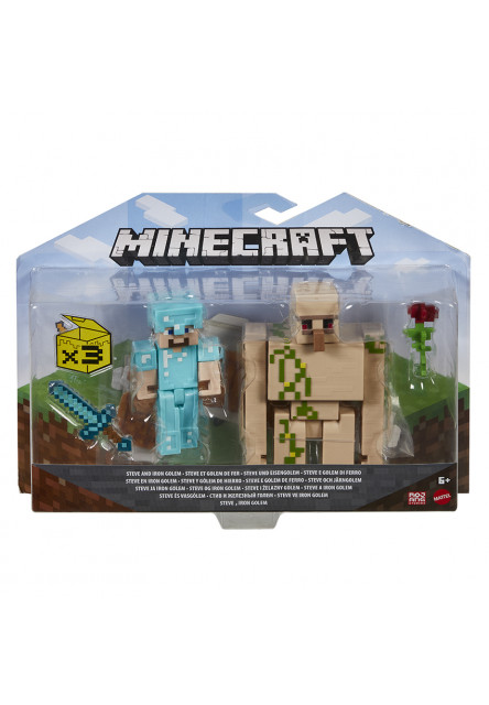 Minecraft  8 cm figúrka dvojbalenie asst 