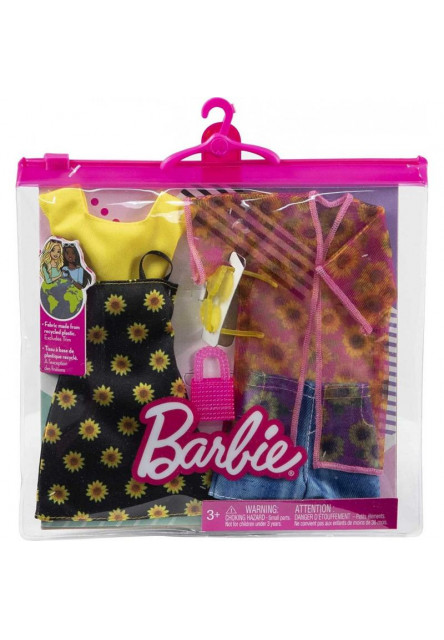 Barbie 2ks oblečenie asst 
