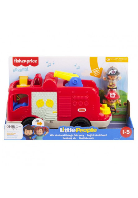Fisher Price Little People HASIČSKÉ AUTO CZ/SK/ENG/HU/PL