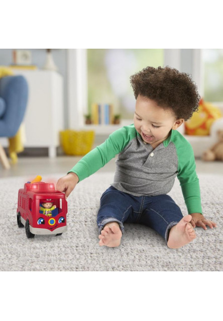 Fisher Price Little People HASIČSKÉ AUTO CZ/SK/ENG/HU/PL