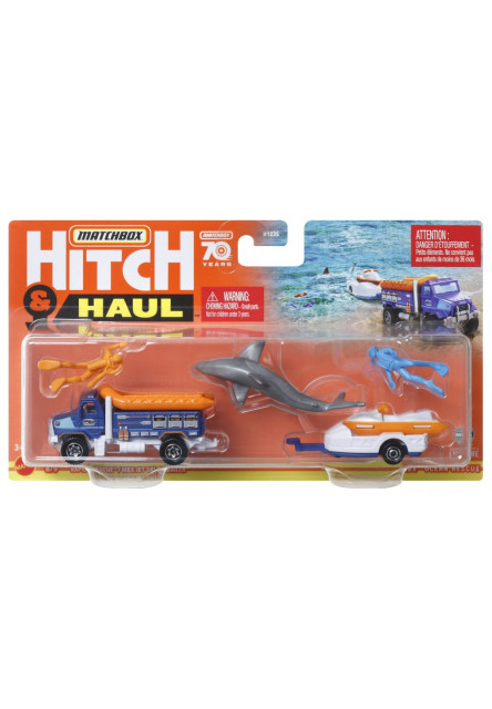 Matchbox PREPRAVNÉ AUTO S DOPLNKAMI ASST