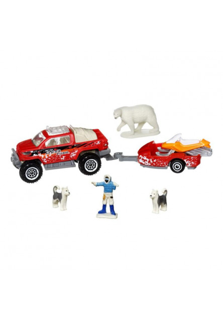 Matchbox PREPRAVNÉ AUTO S DOPLNKAMI ASST