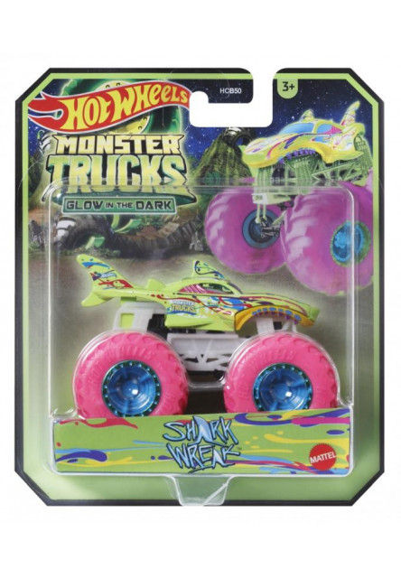 HW MONSTER TRUCKS SVIETIACE V TME ASST
