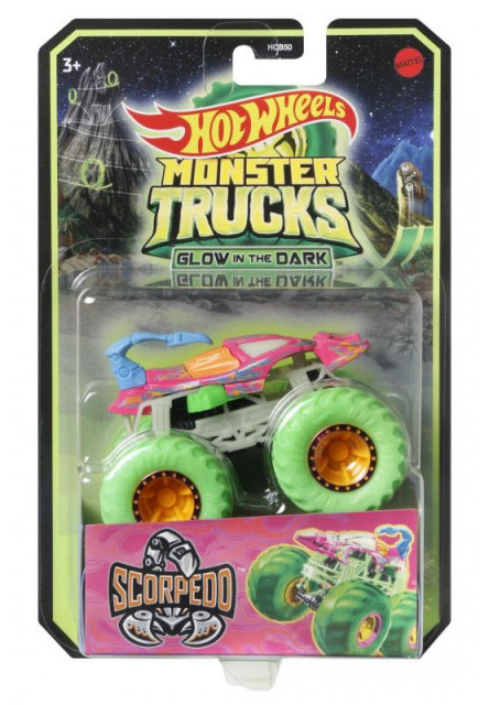 HW MONSTER TRUCKS SVIETIACE V TME ASST