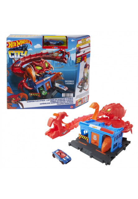 Hot Wheels City príšerná odplata asst 