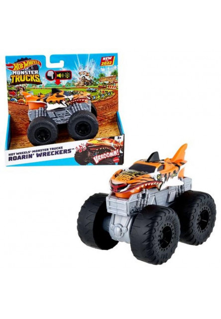 Hot Wheels MONSTER TRUCKS svietiaci a rachotivý vrak asst  