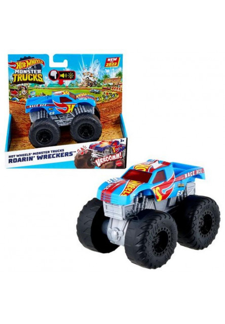 Hot Wheels MONSTER TRUCKS svietiaci a rachotivý vrak asst  